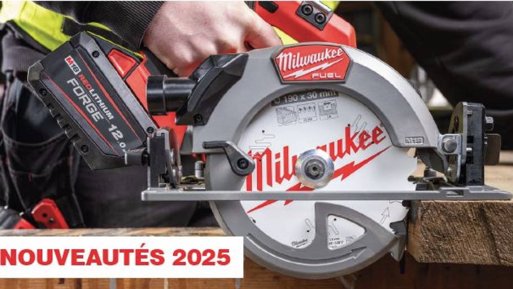 Milwaukee renouvelle sa gamme de scies circulaires