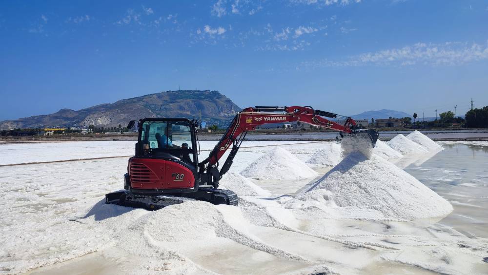 En Sicile, Yanmar ne manque pas de sel !