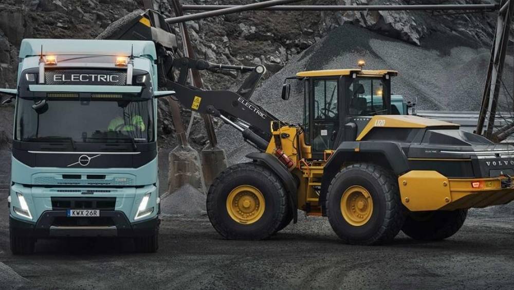 La toute première gamme 0 émission de Volvo sur Bauma