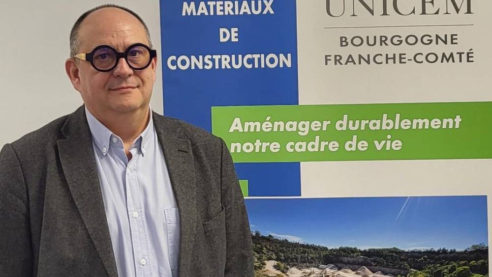 Vincent Larrochette élu Président de l’Unicem Bourgogne-Franche-Comté