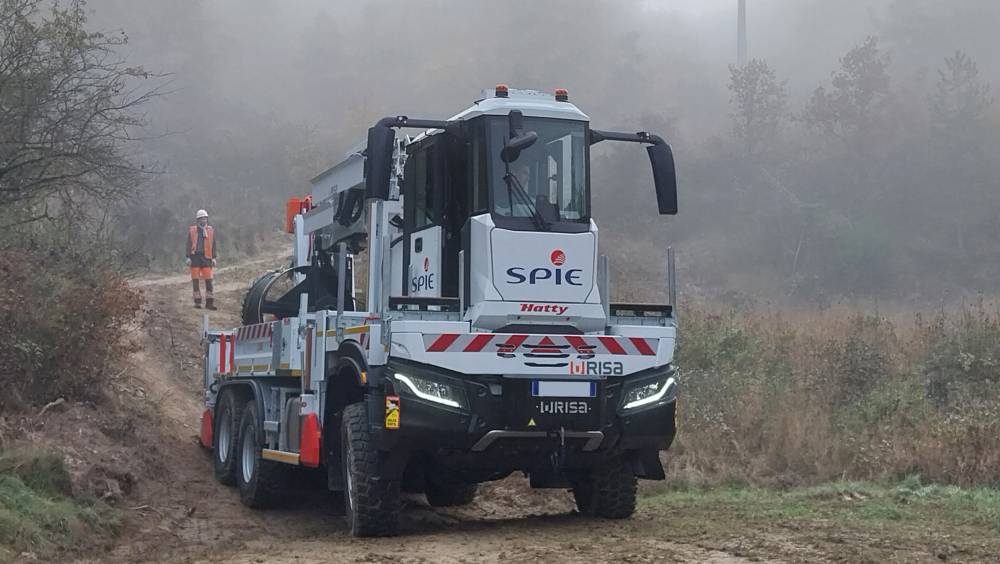 Spie CityNetworks déploie un Iveco pour ses opérations de forage-levage