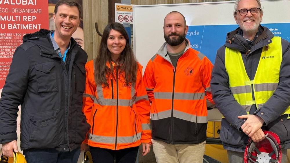 Serfim Recyclage crée une zone de réemploi des matériaux sur Lyon