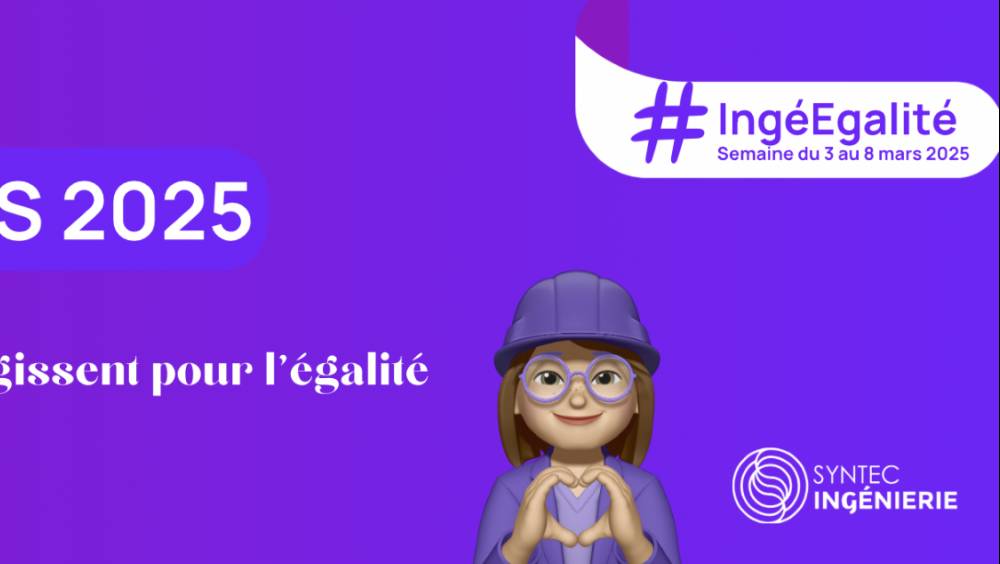 Syntec-Ingénierie s'insère dans le mouvement #IngéEgalité