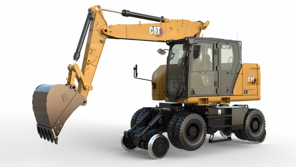 Caterpillar annonce une nouvelle pelle rail-route