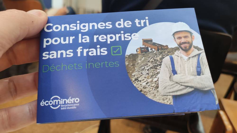 REP PMCB : Ecominéro vise la valorisation de 10,7 millions de tonnes de déchets inertes en 2025