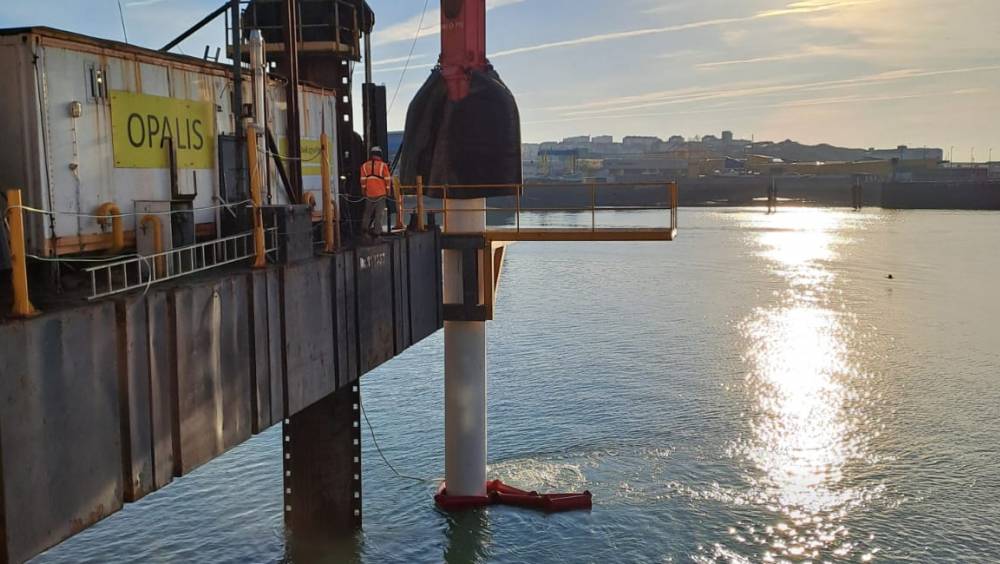 Un nouveau ponton flottant à Boulogne sur Mer